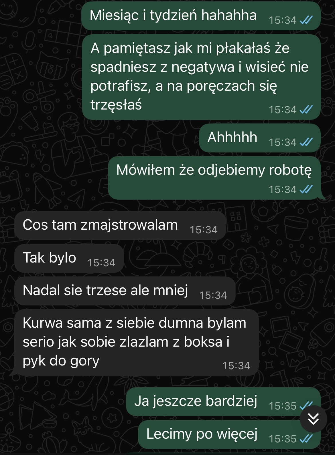 Opinia podopiecznego – wiadomość